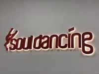 Enseigne commerciale 3D personnalisée rétroéclairée par LED pour extérieur, étanche IP54, pour bureaux et bâtiments