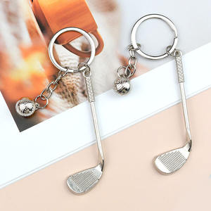 Porte-clés Fabricants Vente en gros Sports Series Balle <span class=keywords><strong>de</strong></span> golf <span class=keywords><strong>Tennis</strong></span> <span class=keywords><strong>de</strong></span> <span class=keywords><strong>table</strong></span> Raquette <span class=keywords><strong>de</strong></span> badminton Porte-clés Cadeaux créatifs - Product Image 2