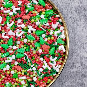 Nouveautés : Perles de Noël comestibles pour la pâtisserie, en forme de cloche, en sucre, pour décorer les gâteaux, les bonbons et les sapins de Noël - Product Image 3