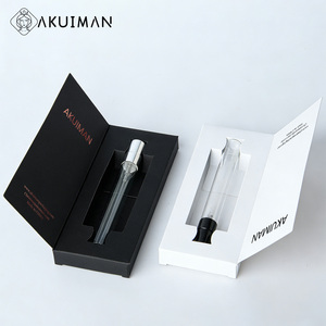 Flacon Pulvérisateur de Parfum Vide 2ml 3ml 5ml 10ml en Verre Transparent avec Capuchon Doré <span class=keywords><strong>Portable</strong></span> Reconditionnement Logo Personnalisé Faible MOQ avec Boîte - Product Image 1