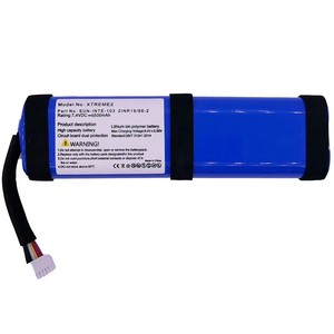 แบตเตอรี่ความจุสูง6800มิลลิแอมป์ต่อชั่วโมง7.<span class=keywords><strong>2</strong></span>โวลต์ลิเธียมไอออน2INR19/66-<span class=keywords><strong>2</strong></span> SUNINTE-103แบตเตอรี่สำหรับลำโพงบลูทูธ <span class=keywords><strong>JBL</strong></span> <span class=keywords><strong>Xtreme</strong></span> <span class=keywords><strong>2</strong></span> - Product Image 2