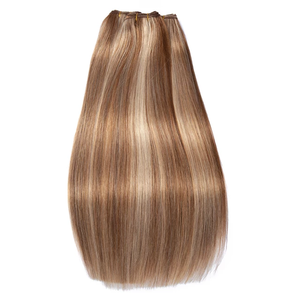 ผมต่อแบบจัสมิน 100% ผมแท้ชนิดเรมี่ หนาที่ปลายผม  แบบดับเบิ้ลดรอว์น  หนังกำพร้าผมยังอยู่ครบ  แบบเย็บด้วยเครื่องจักร  ผมต่อแบบรัสเซีย - Product Image 1