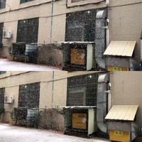 Nouvelle machine à neige à tête mobile de machine de flocon de neige silencieuse de 3500w pour des événements de club de mariage de partie