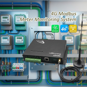 4G RS485 Modbus Controller 4-20mA Transmitter electric data logger 6 channel pulse data logger voltage and current data logger - Product Image 1