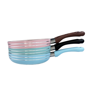 Sartén antiadherente de aluminio para freír huevos, sartén antiadherente para pasteles, tortilla de huevos, mango de cocina, sartén para carne sin palo - Product Image 5