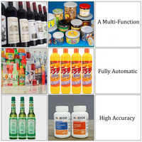 Mesin Pelabel Botol Otomatis dengan Stiker Perekat