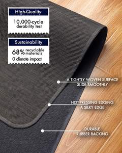 <span class=keywords><strong>Tapis</strong></span> de <span class=keywords><strong>chaise</strong></span> de <span class=keywords><strong>bureau</strong></span> en PVC écologique antidérapant 36x48'' pour sols en bois dur et carrelage, utilisation <span class=keywords><strong>sous</strong></span> le <span class=keywords><strong>bureau</strong></span>, pour ordinateur - Product Image 2