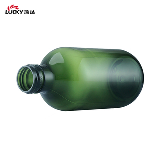 Bán Sỉ Chai Xịt Rỗng Bằng Nhựa Hổ Phách Tròn 300ML 500Ml Chai Xịt Kích Hoạt Ấn Tay Vệ Sinh Thú Cưng Gia Dụng - Product Image 3