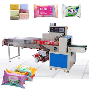 Machine d'emballage horizontale automatique de type coussin pour savon, avec fonction flowpack - Product Image 1