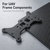 Fabricant de plaques en fibre de carbone en gros, plaques en fibre de carbone 3K Twill antistatiques personnalisées avec usinage CNC pour la robotique