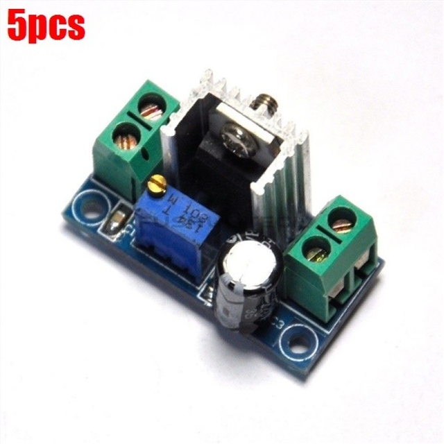 Plc 5pcs Lm317 Linear Converter Power Supply Module Step Down Ic New Wholesale