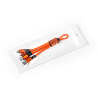 Câble de charge multi-usage 3-en-1 en nylon personnalisable avec logo, certifié CE RoHS, pour iPhone 15, 16, 17, 18