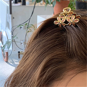 مصنع بيع بالجملة دبابيس مزاجية الجزء الخلفي من الرأس زهرة هاواي دبوس الشعر كليب - Product Image 4