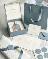Boîte cadeau magnétique pliable en carton ondulé rigide écologique personnalisée pour bougie, parfum, avec gaufrage UV, dorure à chaud, échantillon gratuit