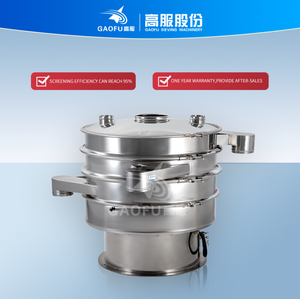 Bột thép không gỉ rotator Vibro <span class=keywords><strong>sifter</strong></span> cho ngành công nghiệp thực phẩm bột sieving máy điện công nghiệp screener - Product Image 2