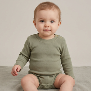 Direct Factory Organic Cotton Baby Romper Soft Eco Friendly Infant Wear OEM Wholesale Export Supplier - Product Image 1