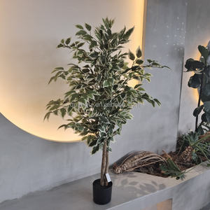 Vente en gros Offre Spéciale arbre de <span class=keywords><strong>Ficus</strong></span> artificiel bonsaï vert <span class=keywords><strong>Ficus</strong></span> arbre d'intérieur plantes artificielles <span class=keywords><strong>Ficus</strong></span> Banyan arbre artificiel à vendre - Product Image 3