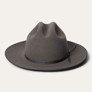 Sombreros Fedora de Lana Unisex Estilo Western Vintage al por Mayor, de Ala Ancha, Casuales, para Exteriores, para las Cuatro Estaciones - Product Image 3