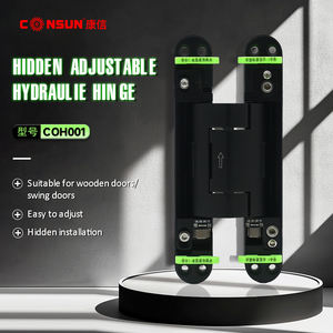Сверхмощный дверной шарнир из нержавеющей стали мягкий закрытый невидимый скрытый дверной шарнир 3d - Product Image 2