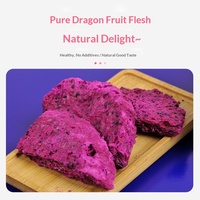 Vriesgedroogde Dragon Fruit Yunnan Groothandel Fabrikant Handige Snack Vriesgedroogde Fruitplakjes Van Wanrui Food