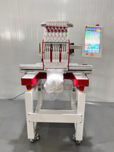 Máquina de Bordar Computarizada, Máquina de Bordar Automática con Pantalla Táctil Fácil de Usar para Pequeñas Empresas - Product Image 2