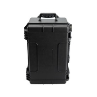Étui pour cartes de chariot en plastique dur étanche à 5 rangées avec roues pour PSA, étui One Touch, Toploaders