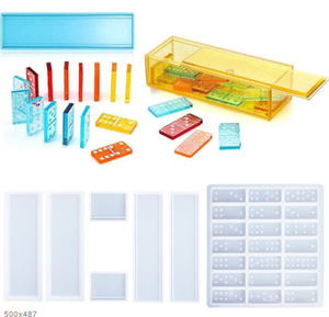 Estuche <span class=keywords><strong>de</strong></span> Almacenamiento <span class=keywords><strong>para</strong></span> <span class=keywords><strong>Moldes</strong></span> <span class=keywords><strong>de</strong></span> Dominó, <span class=keywords><strong>de</strong></span> <span class=keywords><strong>Silicona</strong></span>, Fácil <span class=keywords><strong>de</strong></span> Desmoldar, No Tóxico, Ecológico, Reutilizable, Regalo Personalizado <span class=keywords><strong>para</strong></span> Amantes <span class=keywords><strong>de</strong></span> las <span class=keywords><strong>Manualidades</strong></span> - Product Image 4