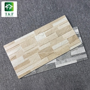 Gạch Ốp Tường Ngoài Trời 300X600 Gạch Gốm Toàn Thân Cổ Điển Ai Cập Cut 600X300 Gạch Lát Sàn Kẻ Sọc Màu Xám Dành Cho Phòng Tắm - Product Image 6