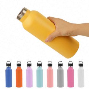 Bouteille d'eau isotherme en acier inoxydable de 500 ml, écologique, pour boissons chaudes et froides, idéale pour les voyages (vente en gros) - Product Image 5