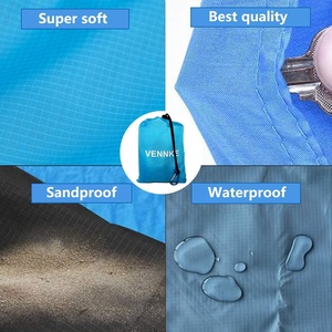 Extra <strong>Large</strong> Lightweight Waterproof Picnic Camping Beach <strong>Mat</strong> Quick Drying Sand-Free Beach Blanket