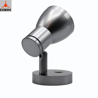 SUNHE SS060 12V LED Lampe de lecture pliable à tête unique pour voiture/RV Intérieur 2W Design moderne