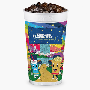 32oz Drive In Movie Theater Vasos con tapa - Product Image 2