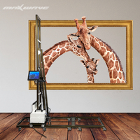 Affiche géante, impression sur toile, image d'art mural 3D, imprimante verticale