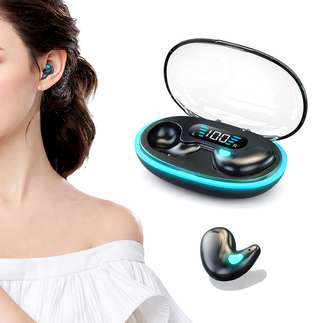 2026 Factory ODM BL Earbuds Digital Power Display-Ear-hook Design Interface-Elegant Gift-Ready for Business Promotion Gift