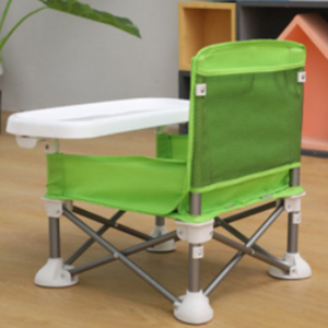 Hochwertiger Klappbarer Kunststoff-PVC-Rückenlehnenloser Babyhochstuhl für Innen und Außen Tragbarer Niedriger Sitz Strandstuhl - Product Image 4