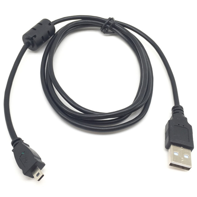 High Speed USB 2.0 Mini to A Cable Anti-interference Magnetic Ring Transfer and Charging for Legacy Devices Use
