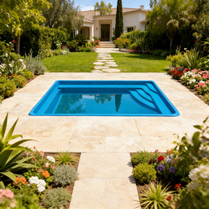 Piscina de Fibra de Vidrio Enterrada a Medida para Hotel, Villa o Resort - Product Image 2