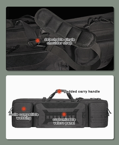 İhtisas 600D Polyester taktik dişli paketi için dayanıklı kamp uzun dikdörtgen açık fotoğraf Tripod ekipmanları sırt çantası - Product Image 6