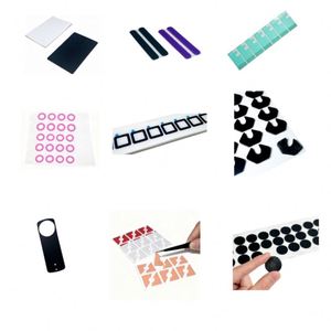Custom Die Cutting Shape Size Adhesive No Adhesive <b>Silicone</b> <b>Rubber</b> Parts <b>Rubber</b> Products <b>Rubber</b> Gasket - Product Image 1