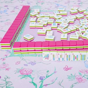 Wholesale Custom Mah Jongg <b>Set</b>, Stable Quality Standard Tiles, Logo Customizable, Suitable for Retail, Resale and Bulk Order - Product Image 3