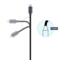 Kabel Usb C Pengisian Daya Cepat Ponsel Kabel Usb Mikro Pengisi Daya Tipe-c untuk Samsung Xiaomi