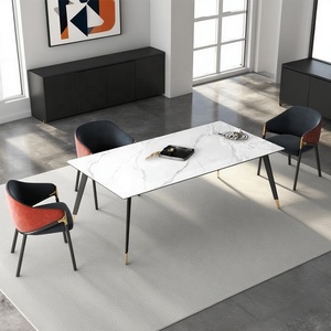 Taille personnalisée Noir <span class=keywords><strong>Table</strong></span> À Manger Chaises Ensemble Design Moderne Mobilier <span class=keywords><strong>Extensible</strong></span> <span class=keywords><strong>pour</strong></span> La Maison ou Hôtel <span class=keywords><strong>pour</strong></span> Appartement Salle À Manger - Product Image 1