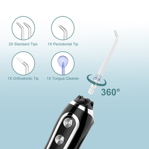 H2ofloss 300ML portátil dentista agua recomendada hilo <span class=keywords><strong>dental</strong></span> 2500mAh <span class=keywords><strong>irrigador</strong></span> de cuidado bucal con cepillo de dispositivo de limpieza - Product Image 2