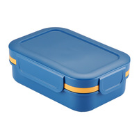 Boîte à lunch double couche de grande capacité en vente en gros Four à micro-ondes Bac à légumes spécial en plastique de qualité alimentaire pour le chauffage