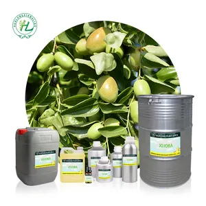 HL- Cold Pressed Huile Essentielle Bio Maker,1kg, Bulk Organic Golden Jojoba Carrier Oil for Hair,Skin,Body & Face | Hexane Free