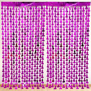 Rideau à franges en feuille métallique rose en forme de <span class=keywords><strong>cœur</strong></span>, guirlande scintillante, toile de fond de mariage, <span class=keywords><strong>d</strong></span>écoration de fête <span class=keywords><strong>d</strong></span>'anniversaire pour enfants, personnalisable - Product Image 2