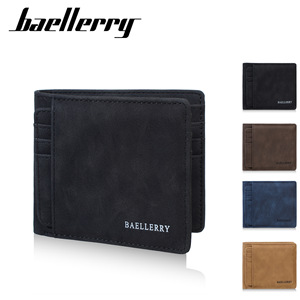 กระเป๋าสตางค์ทรงบางสำหรับผู้ชายแบรนด์ BaeLlerry สีดำ ช่องใส่บัตรหลายช่อง น้ำหนักเบา ทนทานต่อการใช้งานทุกวัน - Product Image 2