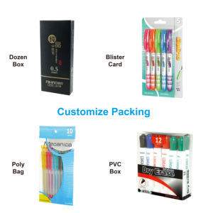 AihaoOEMテスト良い美的ジェルペン卸売ボールペン送料無料 - Product Image 5