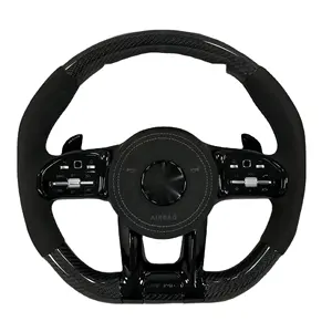 FOR Custom Forged Carbon Fiber Steering Wheel for BENZ W204 W205 C118 W177 AMG809 For Mercedes Benz Steering Wheel