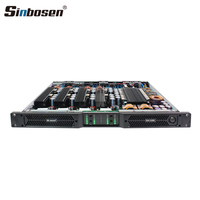 Sinbosen D4 1300 Dj Son de haute qualité Audio Surround Sound Stage Slim 1U Amplificateur de puissance audio portable